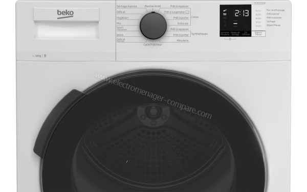 BEKO DU10112CX0W - Panneau de commandes