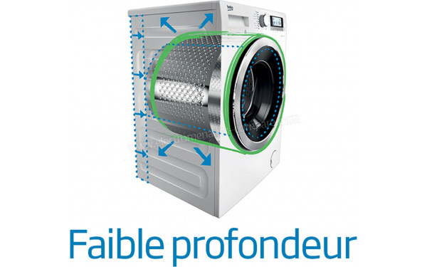 BEKO DWUE7222B0WS - Mise en situation