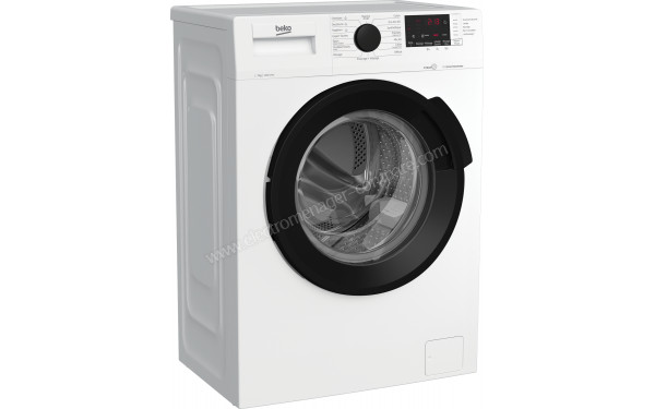 BEKO DWUE7222B0WS - Vue 3/4 gauche