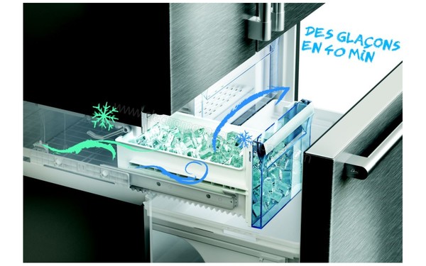 BEKO GN1416220CX - Vue de l'int&eacute;rieur (cr&eacute;dit : Boulanger)