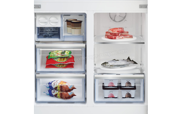 BEKO GN1416240XBRN - Tiroirs partie cong&eacute;lateur