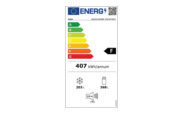 BEKO GN162330XBN - &Eacute;tiquette &eacute;nergie v2