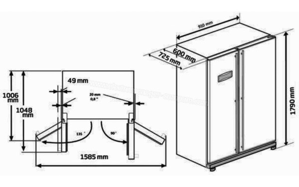 BEKO GN163120PT - Sch&eacute;ma technique