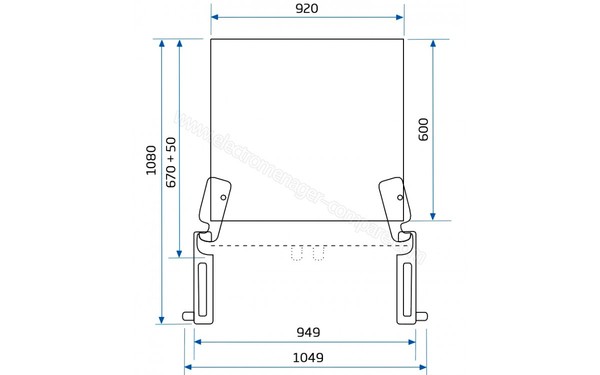 BEKO GNE134630X - Sch&eacute;ma technique