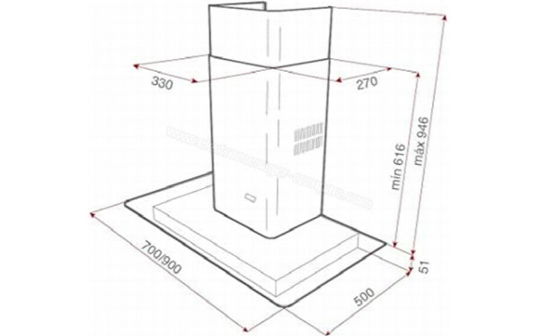 BEKO GNE480I30XBN - Sch&eacute;ma technique