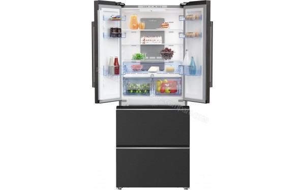 BEKO GNE490I21ZXR - Vue de l'int&eacute;rieur (cr&eacute;dit : Boulanger)