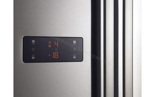 BEKO GNE60520X - Panneau de contr&ocirc;les avec afficheur LED (cr&eacute;dit : Boulanger)