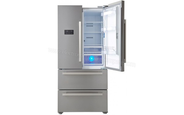 BEKO GNE60521X -  Vue porte droite ouverte (cr&eacute;dit : Boulanger)