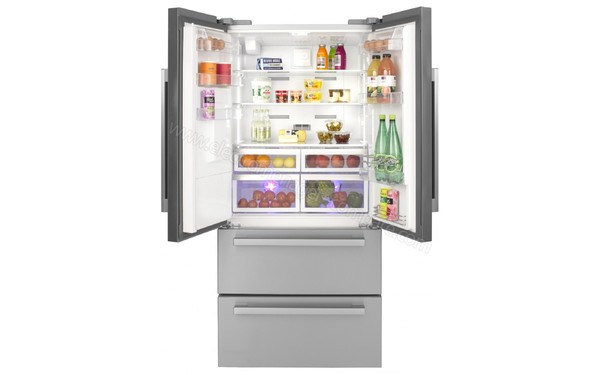 BEKO GNE60530DX - Vue de l'int&eacute;rieur (cr&eacute;dit : Darty)