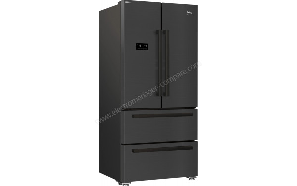 BEKO GNE60531XBRN - Vue 3/4 gauche