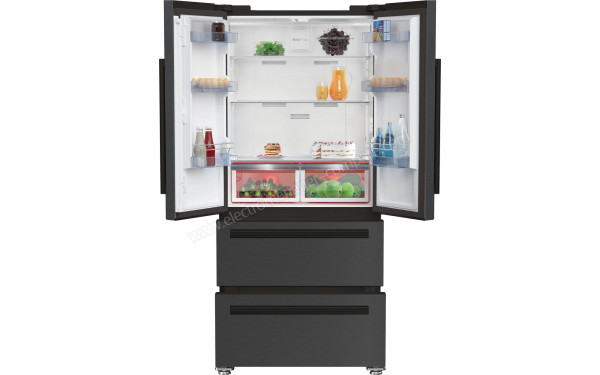 BEKO GNE60531XBRN - Vue de l'int&eacute;rieur