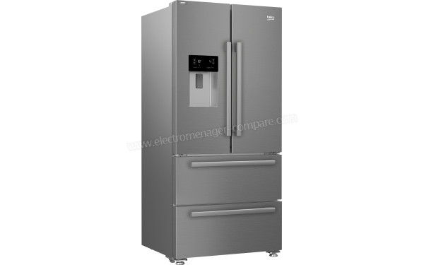 BEKO GNE60542DXPN - Vue 3/4 gauche