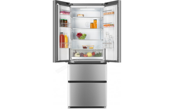 BEKO GNO43622XPN - Vue de l'int&eacute;rieur partie r&eacute;frig&eacute;rateur