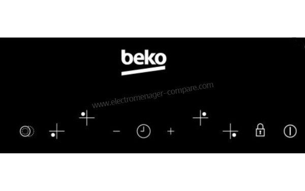 BEKO HIC64402T 2022 - Panneau de commandes
