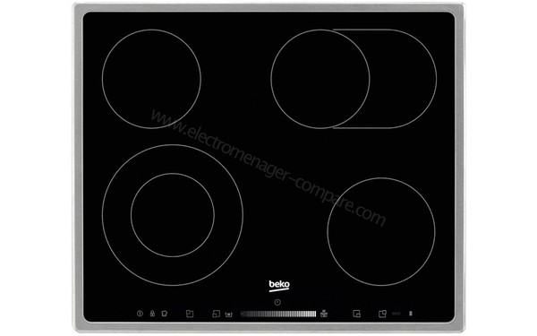 BEKO HIC 64503 TX - Vue du dessus