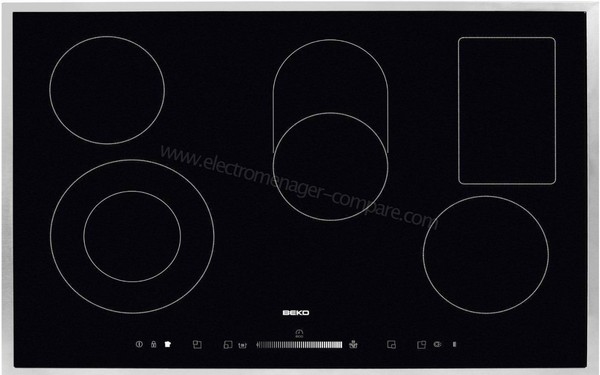 BEKO HIC85502TX - Vue du dessus