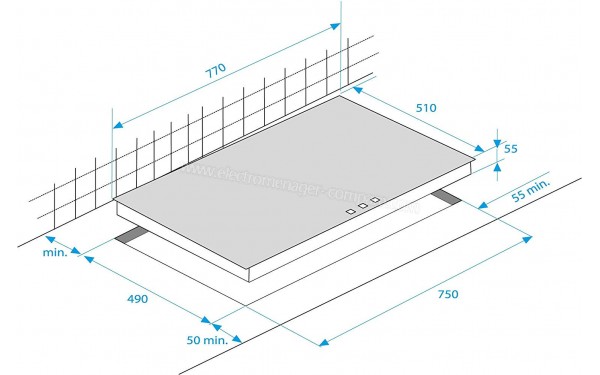 BEKO HIC85502T - Sch&eacute;ma technique