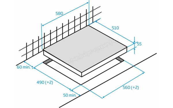 BEKO HII63200MTB - Sch&eacute;ma technique