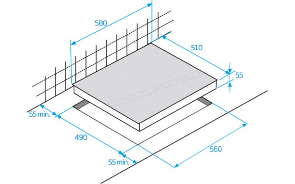BEKO HII63S - Sch&eacute;ma technique