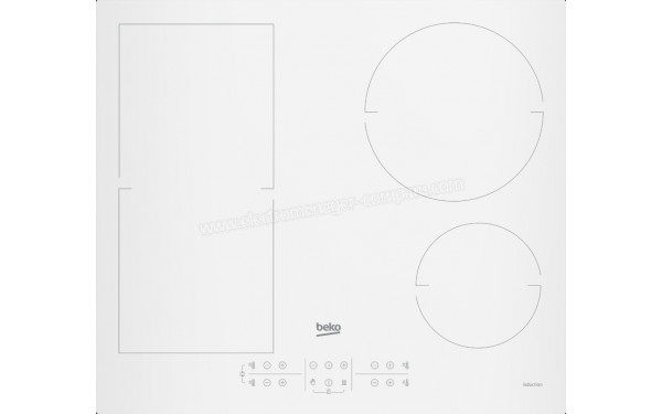 BEKO HII64200FMTW - Vue du dessus