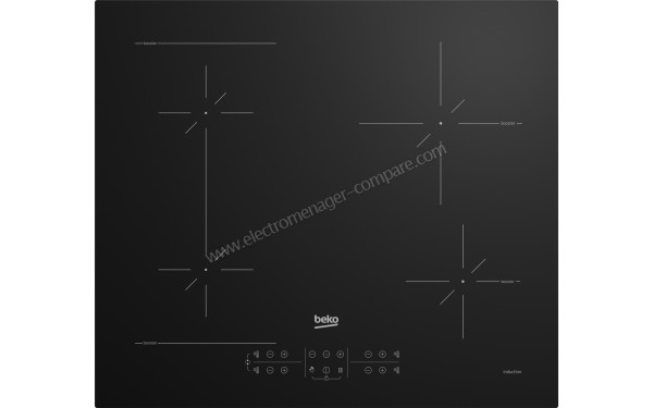 BEKO HII64200SFMT - Vue du dessus