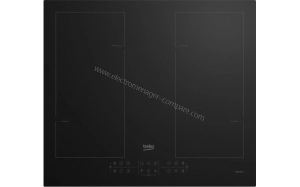 BEKO HII64205F2MT - Vue du dessus