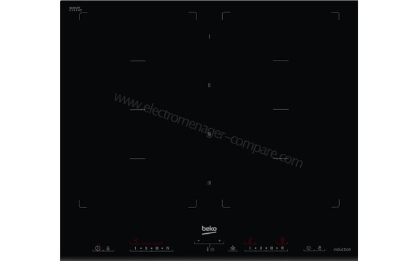 BEKO HII68600PTB - Vue du dessus