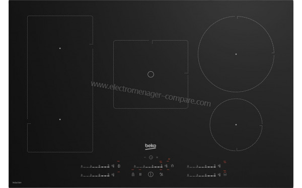 BEKO HII85770UFT - Vue du dessus