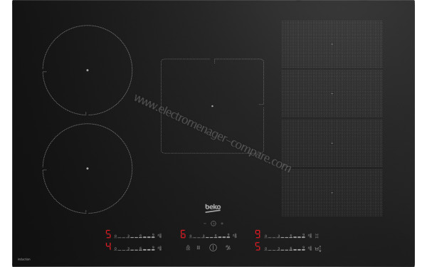 BEKO HII85780UFT - Vue du dessus