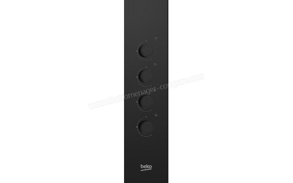 BEKO HILG64120S boutons noirs - Panneau de commandes