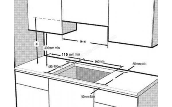 BEKO HILM64222SV - Dimensions