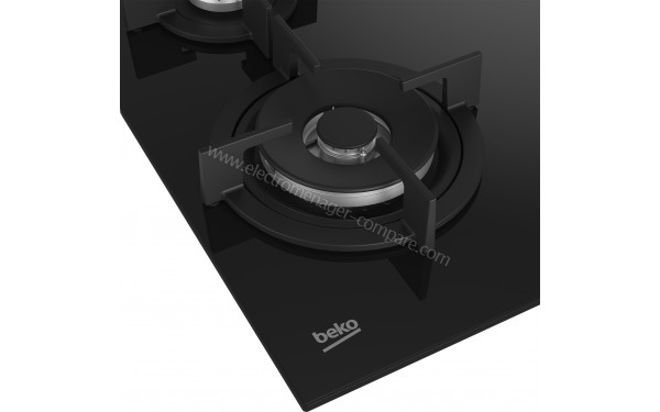 BEKO HILW64222S 2022 - Zoom sur le foyer Wok