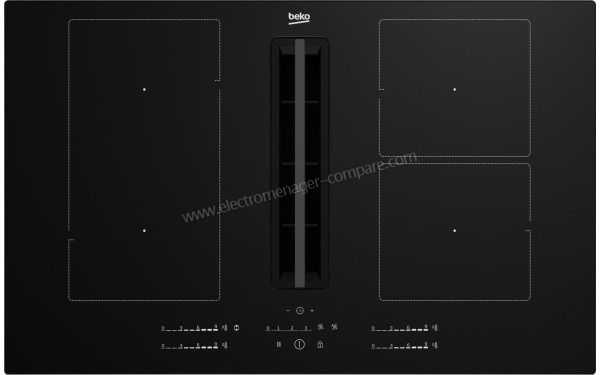 BEKO HIXI84700UF - Vue du dessus