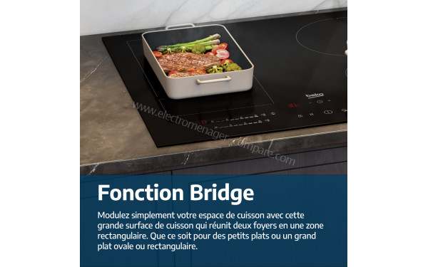 BEKO HIXI84701UP - Fonction Bridge
