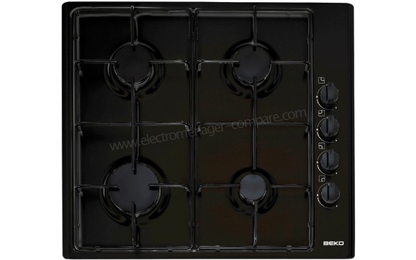 BEKO HIZG64120SB Import EU - Vue du dessus