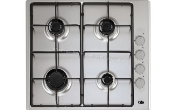 BEKO HIZG64120SX - Vue du dessus