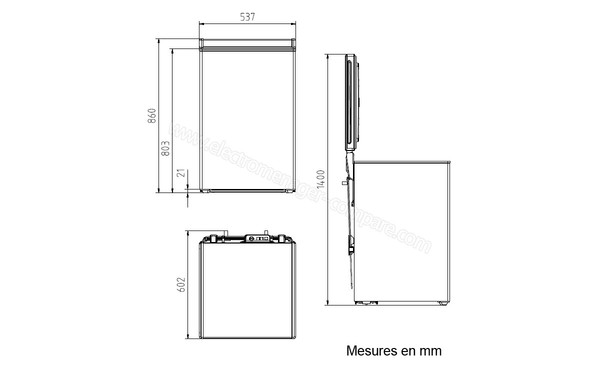 BEKO HS210520 - Sch&eacute;ma technique