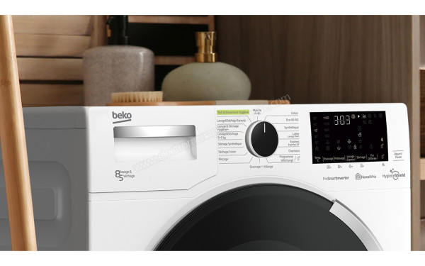 BEKO HTV854WHT - Panneau de commandes