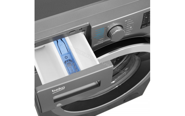 BEKO HTV8736XC1M - Zoom sur le tiroir lessiviel