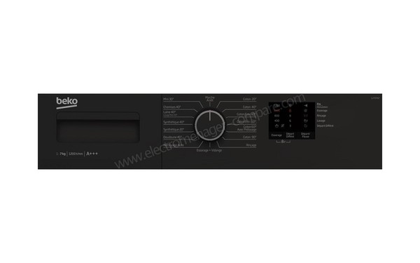 BEKO LLF07A2 - Panneau de commandes