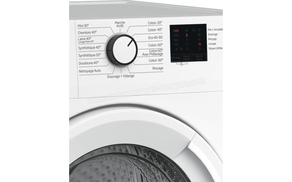 BEKO LLF08W4 - Vue des programmes