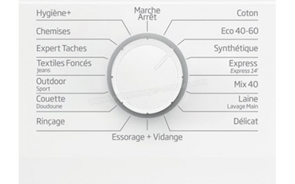 BEKO LLF10EDW1 - Vue des programmes