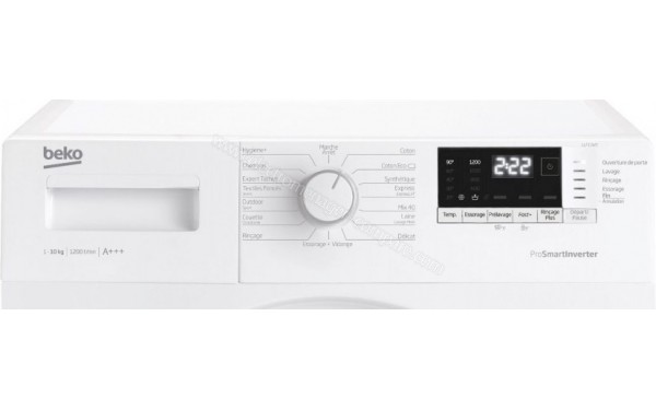 BEKO LLF10W5 - Panneau de commandes