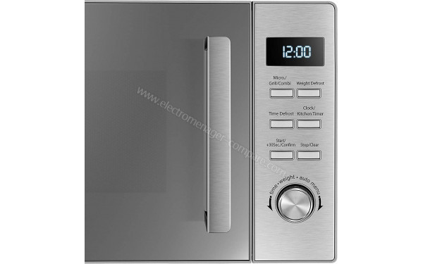 BEKO MGF20210X Import EU - Panneau de commandes