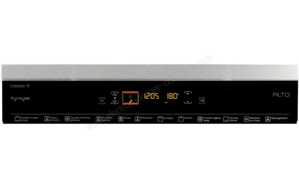BEKO OIE26606XP - Bandeau de commandes