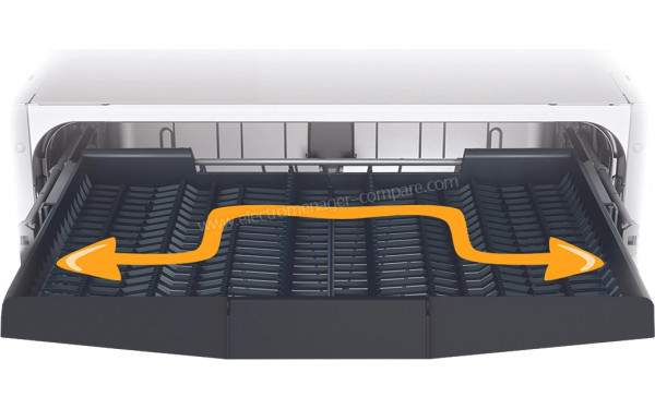 BEKO PDSN29531X - Vue du tiroir sup&eacute;rieur