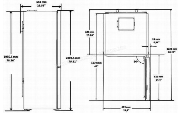 BEKO RCNA400K20XB - Sch&eacute;ma technique