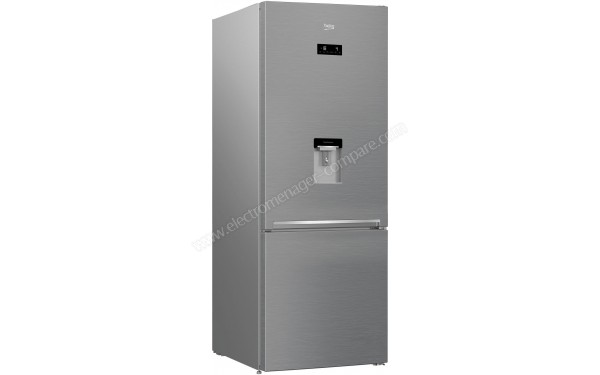 BEKO RCNE560E30DZXB - Vue 3/4 gauche (cr&eacute;dit : Boulanger)