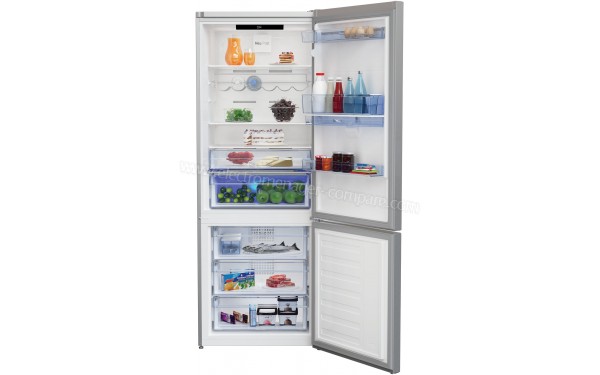 BEKO RCNE560E30DZXB - Vue de l'int&eacute;rieur (cr&eacute;dit : Boulanger)