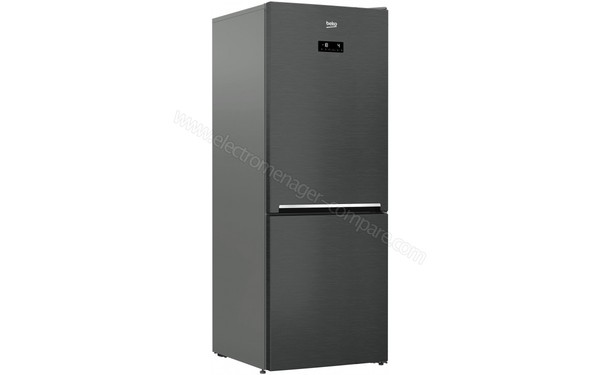 BEKO RCNE560E40LZXR - Vue 3/4 gauche (cr&eacute;dit : Boulanger)